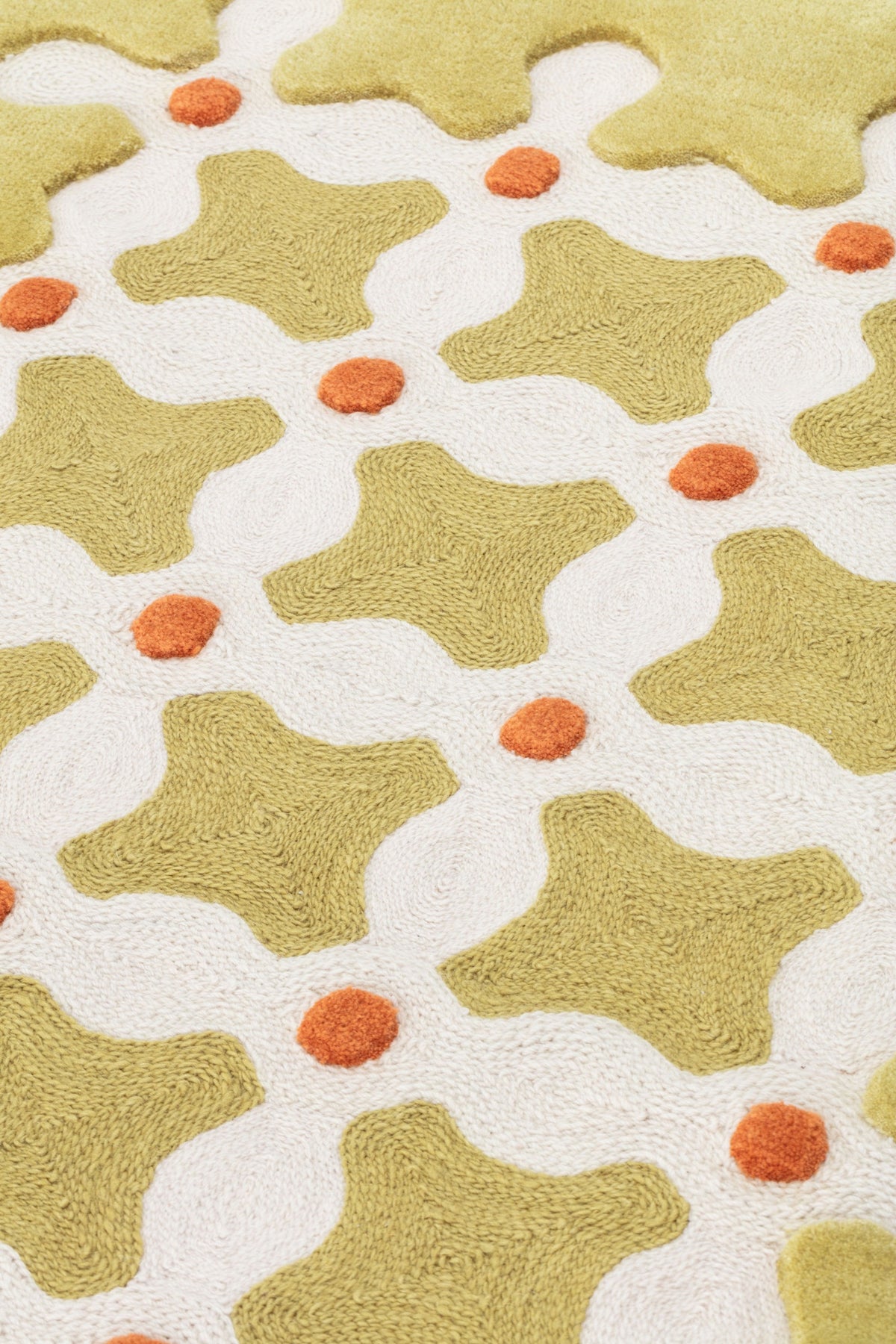 Criss Cross — Mustard | cc-tapis – detail
