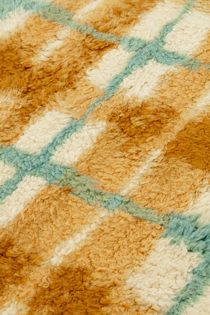 Grandma Pattern 2 — Mustard Green | cc-tapis – detail