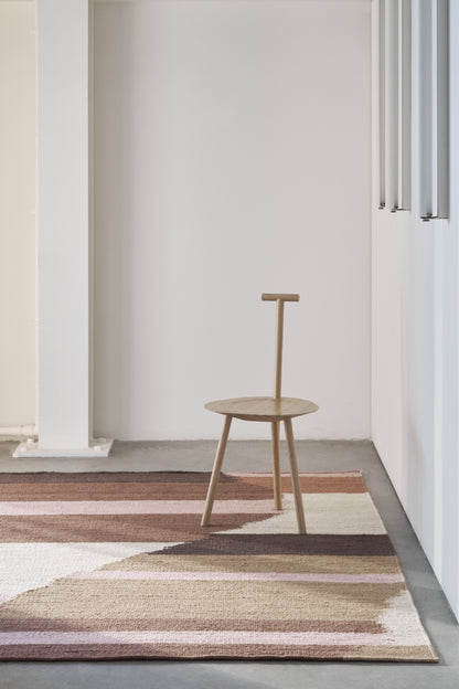 cc-tapis Onda Onda Areia in een interieur – foto Giacomo Colombo