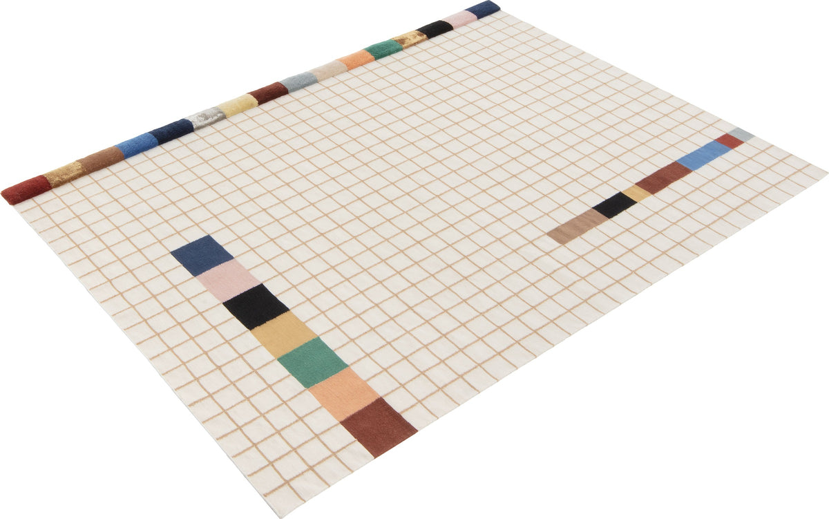 cc-tapis Raag Rectangular Grid 2 van Doshi Levien – perspectief