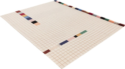 cc-tapis Raag Rectangular Grid 3 van Doshi Levien – perspectief