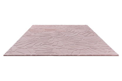 Laagpolig Vloerkleed van Laura Ashley | Coleby petals Chalk pink