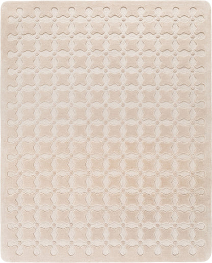 Volledig Criss Cross-vloerkleed in Full butter