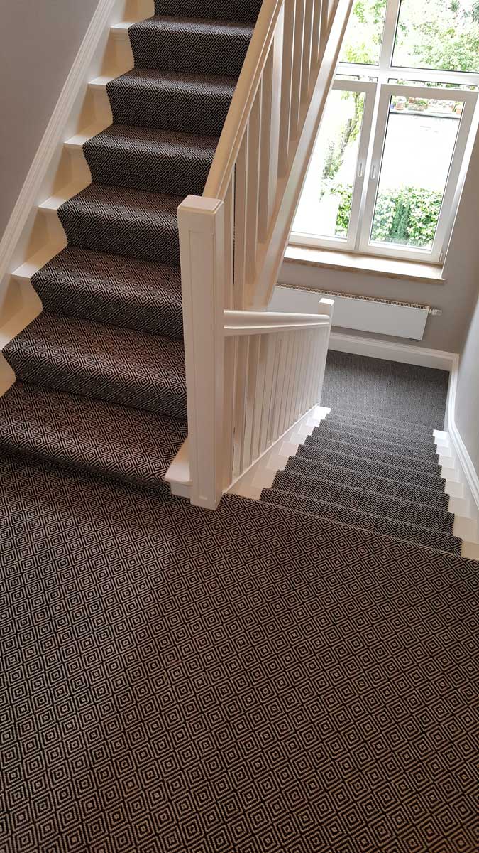 Traploper Hartley Tissier Diamond Black & White