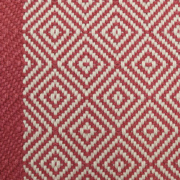 Traploper Hartley Tissier Diamond Border Rouge