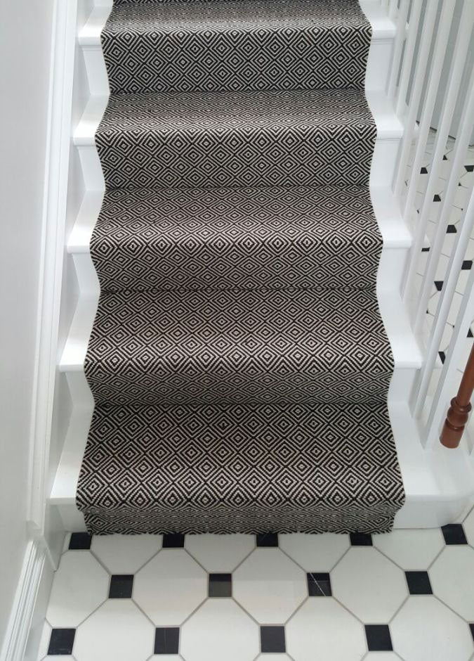 Traploper Hartley Tissier Diamond Black & White