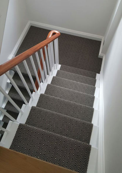 Traploper Hartley Tissier Diamond Black & White