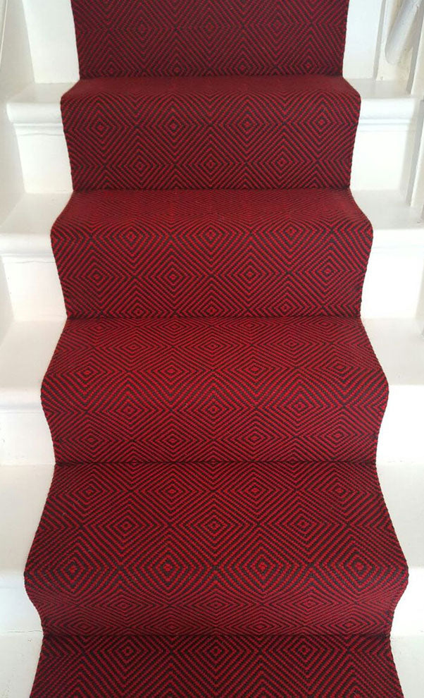 Traploper Hartley Tissier Large Diamond Flame Red