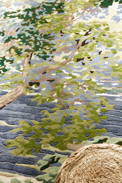 Vloerkleed Sanderson Ancient Canopy forest green 146708