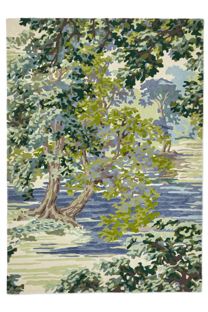 Vloerkleed Sanderson Ancient Canopy forest green 146708