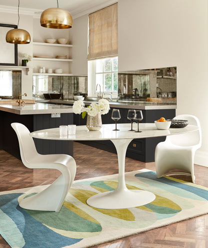 Vloerkleed Harlequin Elliptic Emerald 140307