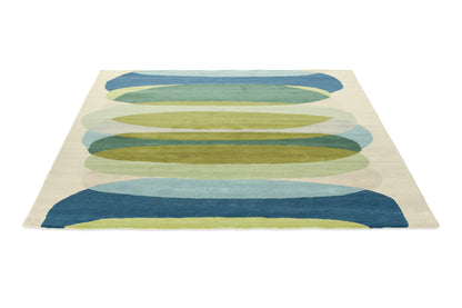 Vloerkleed Harlequin Elliptic Emerald 140307