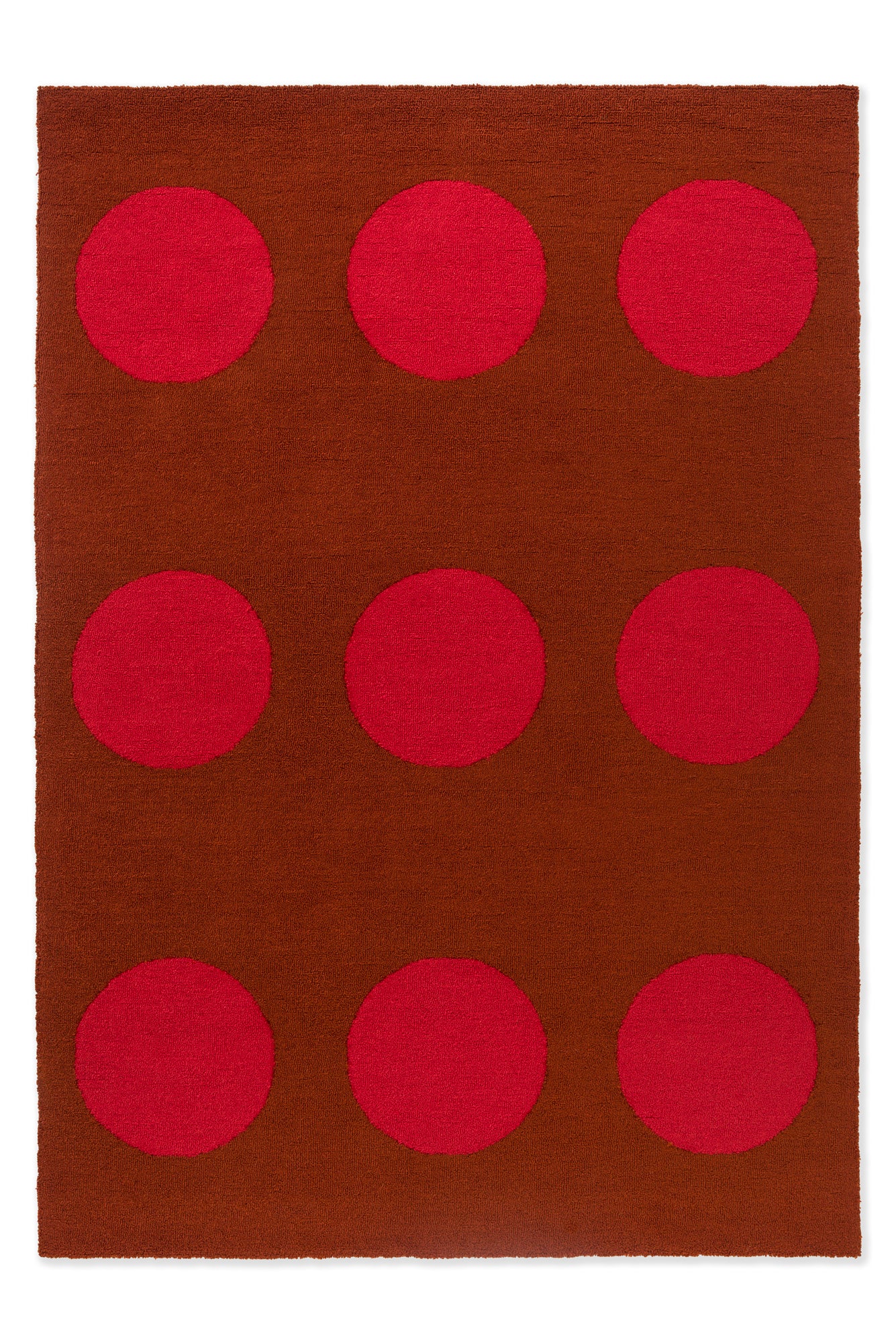 Vloerkleed Brink en Campman Festival Dots Red