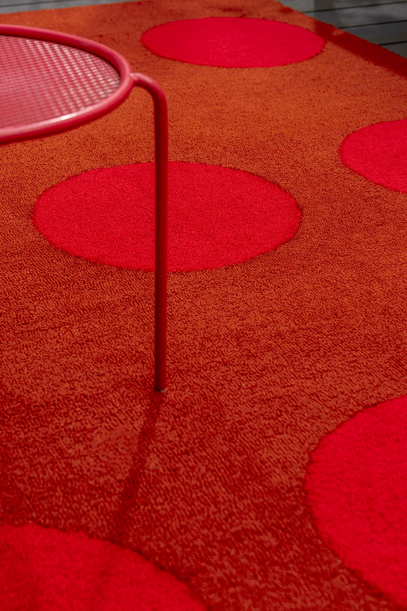 Vloerkleed Brink en Campman Festival Dots Red