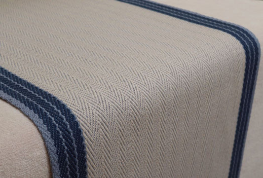 Traploper Hartley & Tissier Stripes Finley 06 Grey & Denim