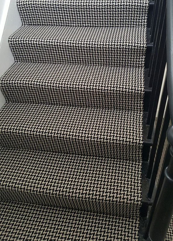 Traploper Hartley Tissier Houndstooth Black & White