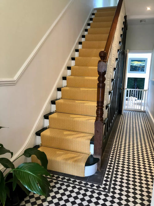 Traploper Hartley Tissier Herringbone Marigold