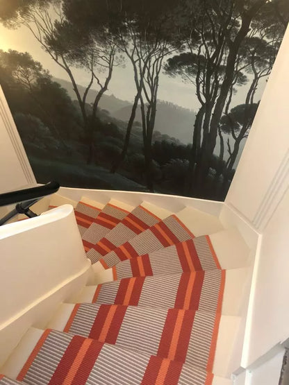 Traploper Hartley & Tissier Stripes Transat 29 Tangerine