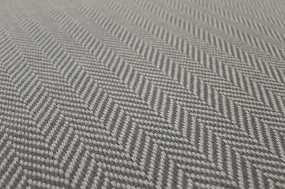 Traploper Hartley Tissier Herringbone Light Grey