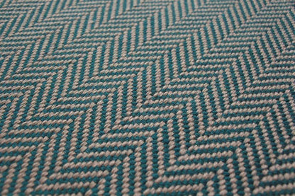 Traploper Hartley Tissier Herringbone Teal