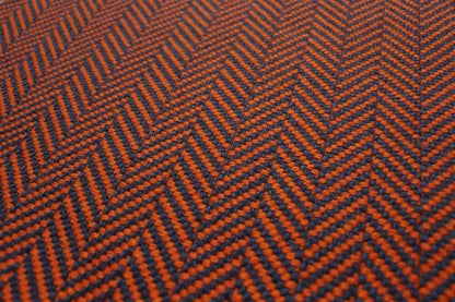 Traploper Hartley Tissier Herringbone Bright Orange