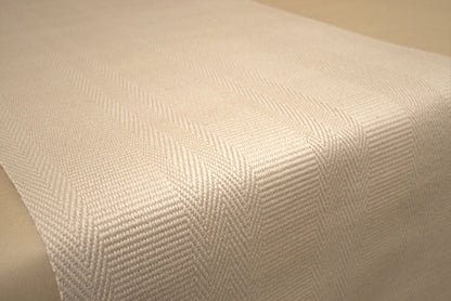 Traploper Hartley & Tissier Stripes Kelly Solid 01 Ivory