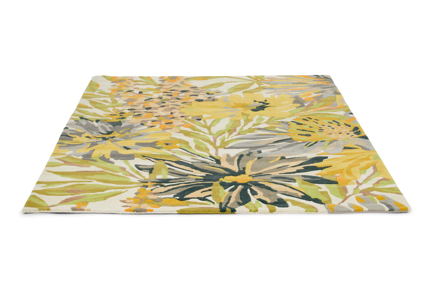 Laagpolig vloerkleed Harlequin Floreale Maize 44906