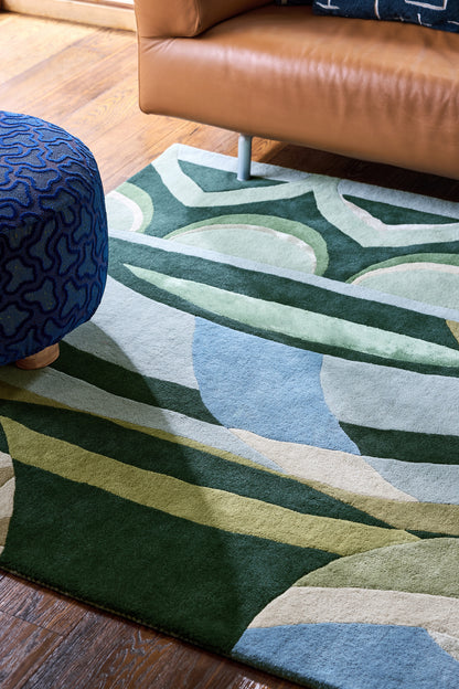 Vloerkleed Harlequin Atelier Lagoon 140807 – sfeerfoto