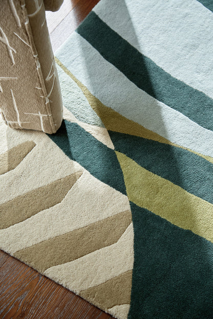 Vloerkleed Harlequin Atelier Lagoon 140807 – sfeerfoto