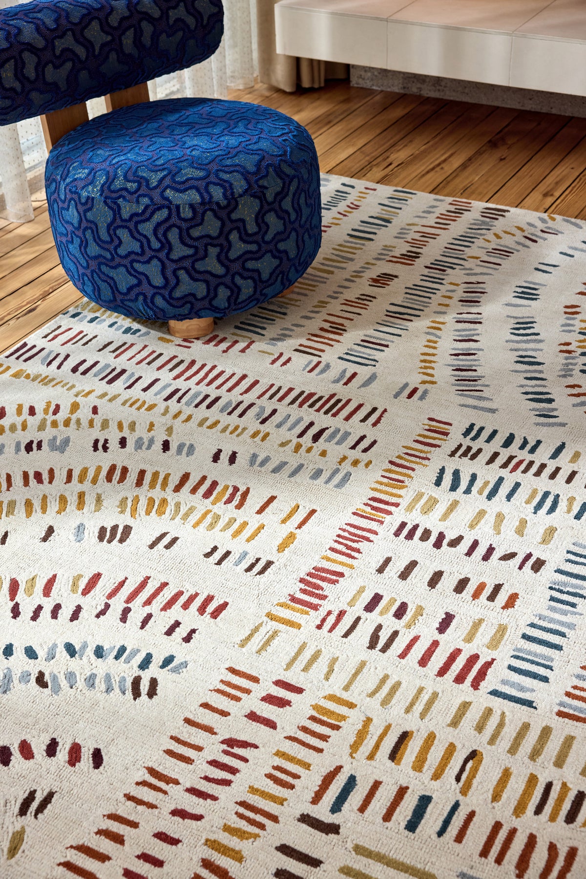 Vloerkleed Harlequin Frescoes Amber 141701 – sfeerfoto
