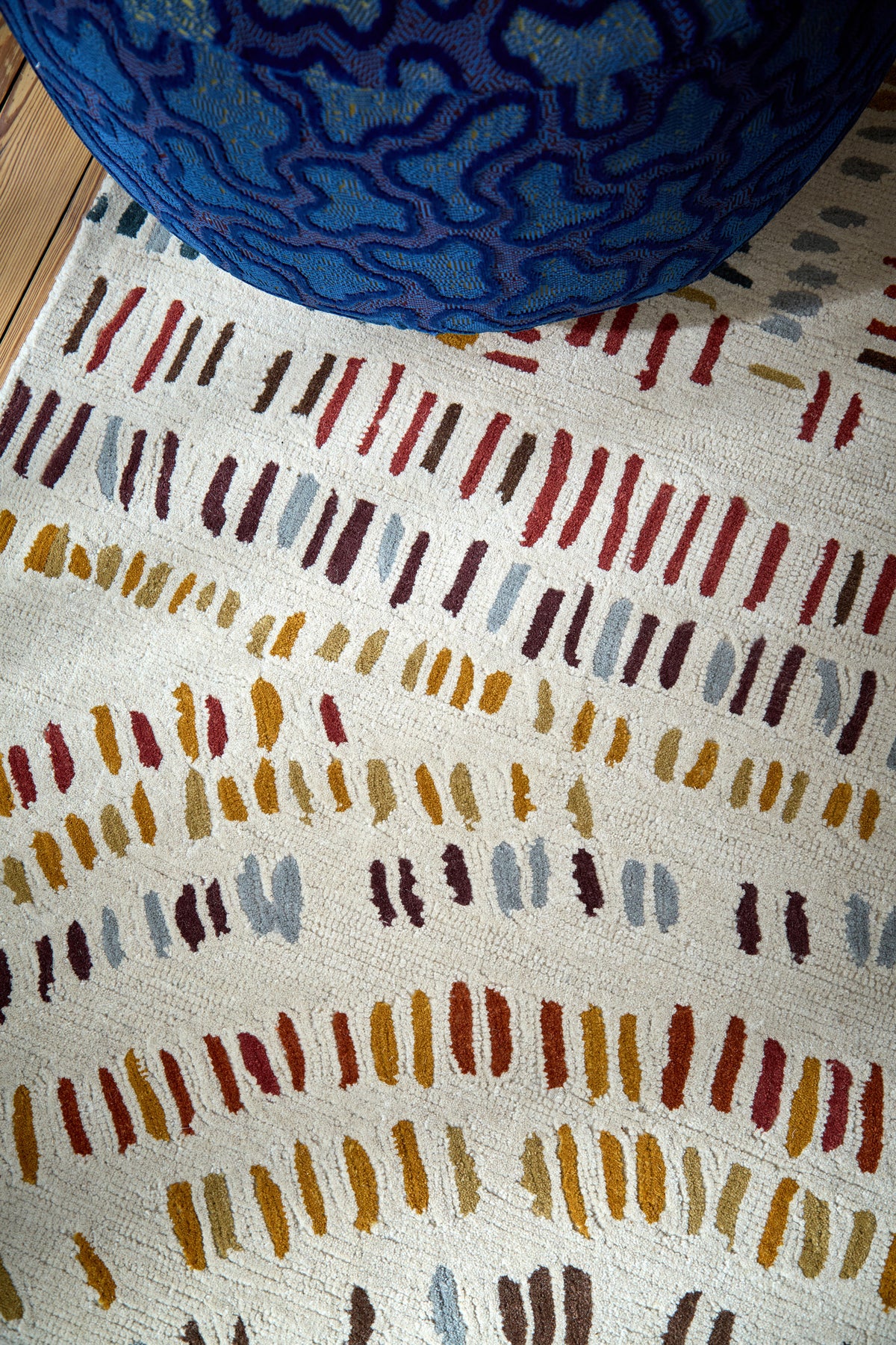 Vloerkleed Harlequin Frescoes Amber 141701 – sfeerfoto