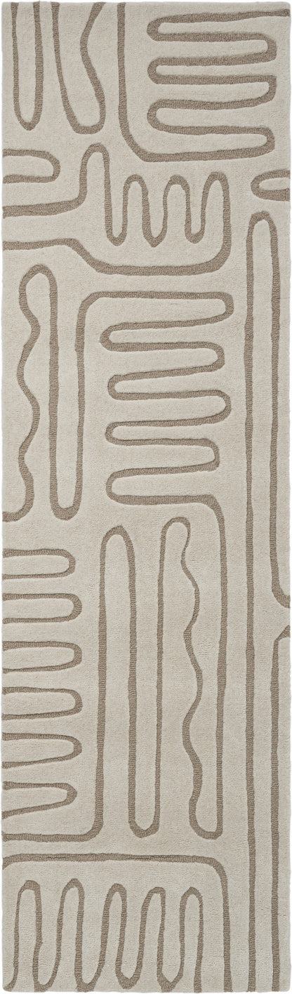 Vloerkleed Harlequin Hollow Pebble 141101 – bovenaanzicht