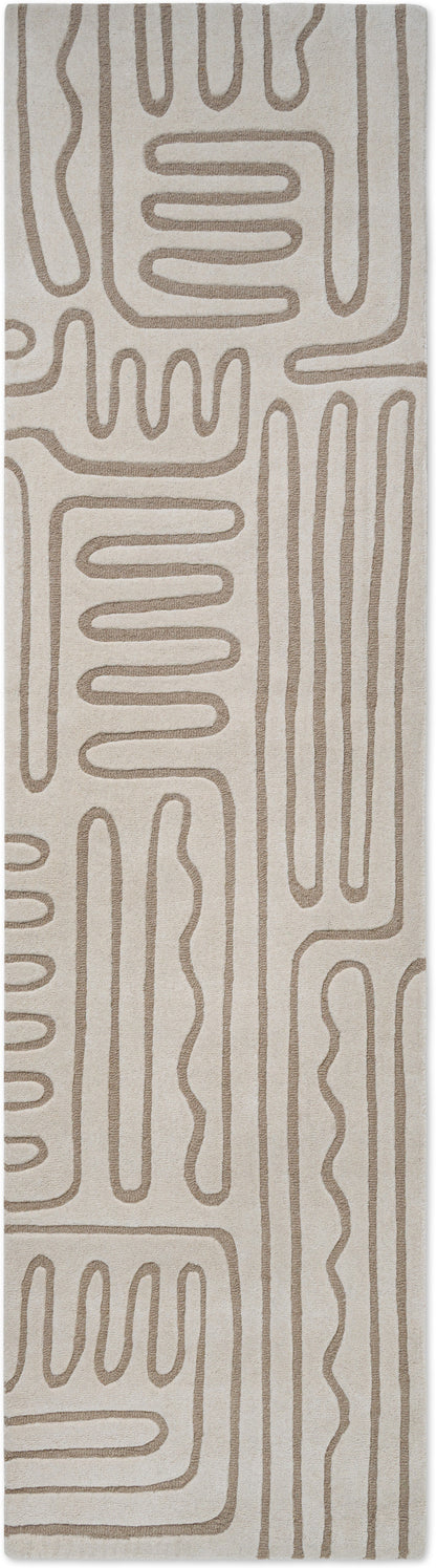 Vloerkleed Harlequin Hollow Pebble 141101 – bovenaanzicht