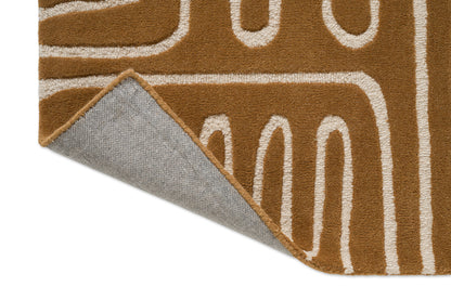 Vloerkleed Harlequin Hollow Tan 141103 – detailfoto