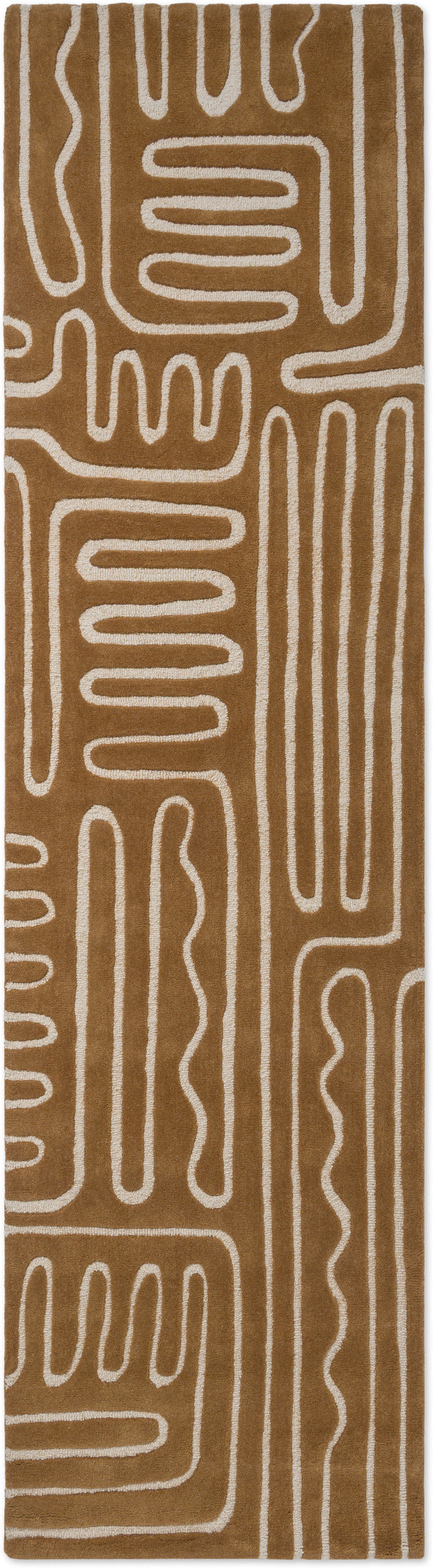 Vloerkleed Harlequin Hollow Tan 141103 – bovenaanzicht