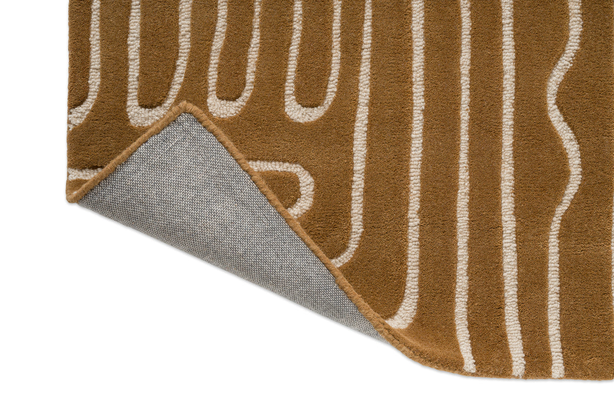 Vloerkleed Harlequin Hollow Tan 141103 – detailfoto