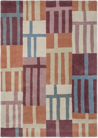 Vloerkleed Harlequin Monolith Cinnabar/Amber 144200 – bovenaanzicht