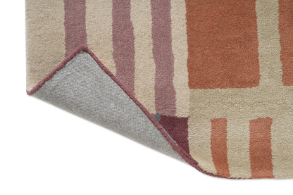 Vloerkleed Harlequin Monolith Cinnabar/Amber 144200 – detailfoto
