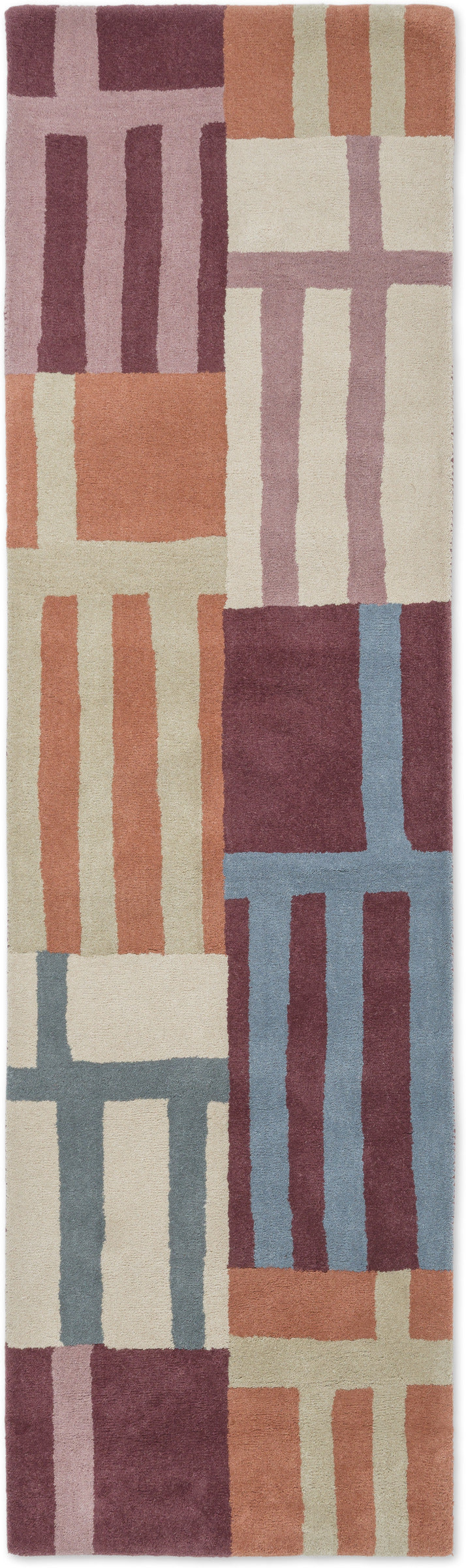 Vloerkleed Harlequin Monolith Cinnabar/Amber 144200 – bovenaanzicht