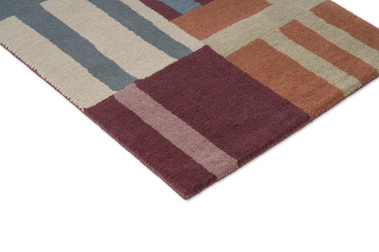 Vloerkleed Harlequin Monolith Cinnabar/Amber 144200 – detailfoto