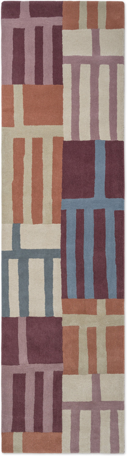 Vloerkleed Harlequin Monolith Cinnabar/Amber 144200 – bovenaanzicht