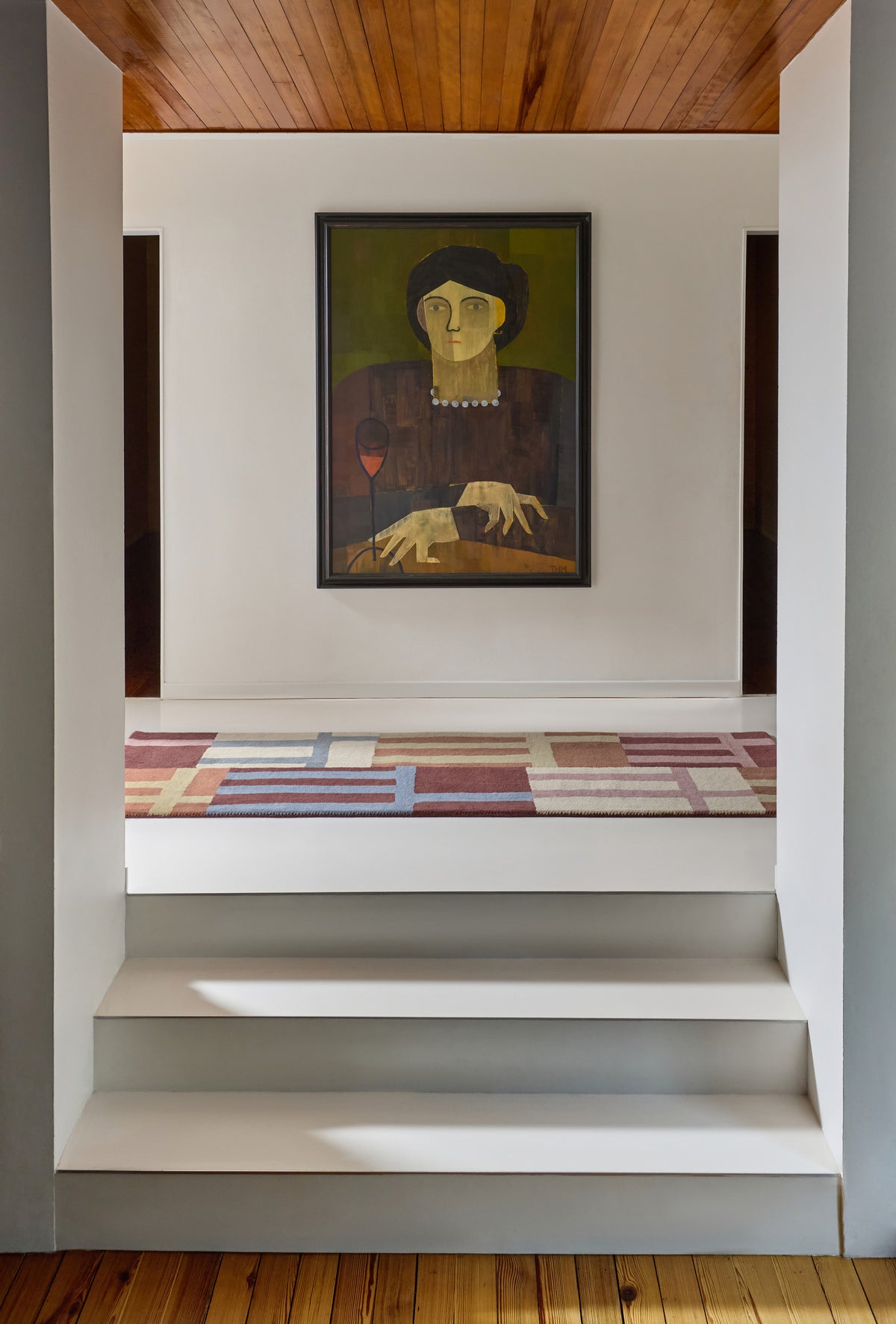 Vloerkleed Harlequin Monolith Cinnabar/Amber 144200 – sfeerfoto