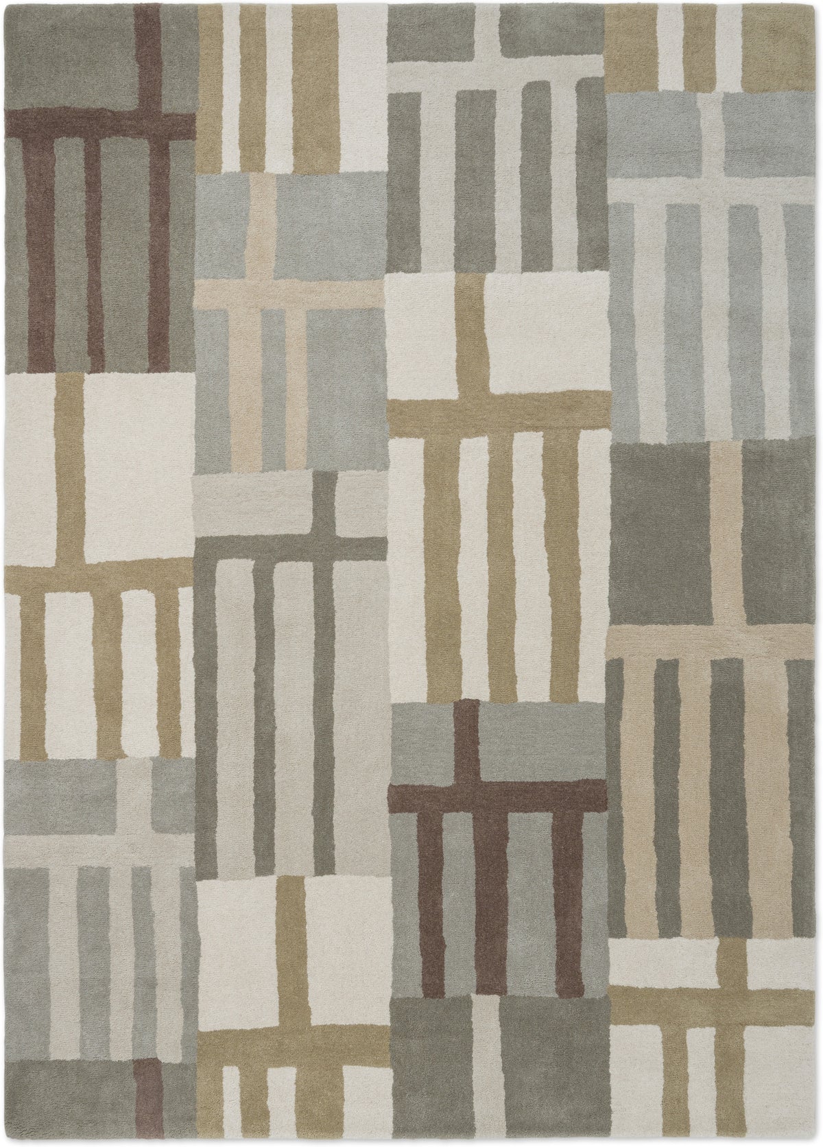 Vloerkleed Harlequin Monolith Sandstone 144201 – bovenaanzicht