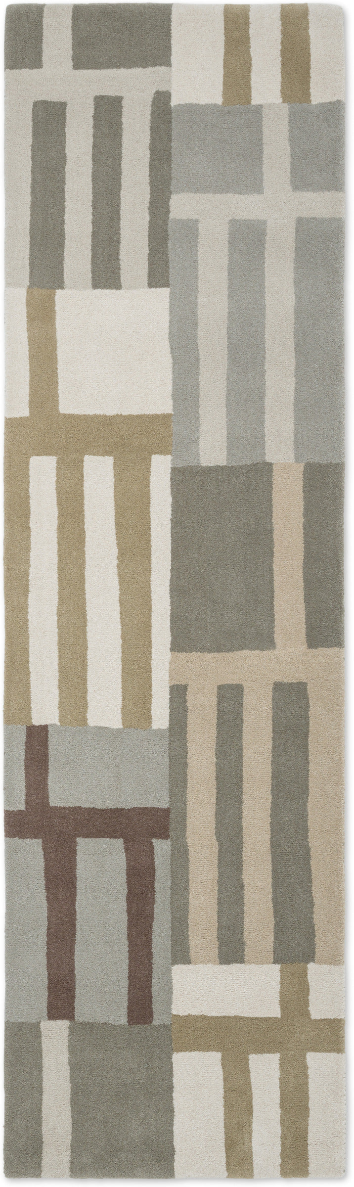 Vloerkleed Harlequin Monolith Sandstone 144201 – bovenaanzicht