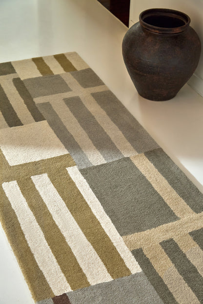 Vloerkleed Harlequin Monolith Sandstone 144201 – sfeerfoto