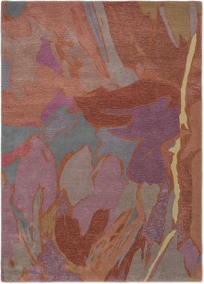Vloerkleed Harlequin Saltillo Rosewood 144600 – bovenaanzicht