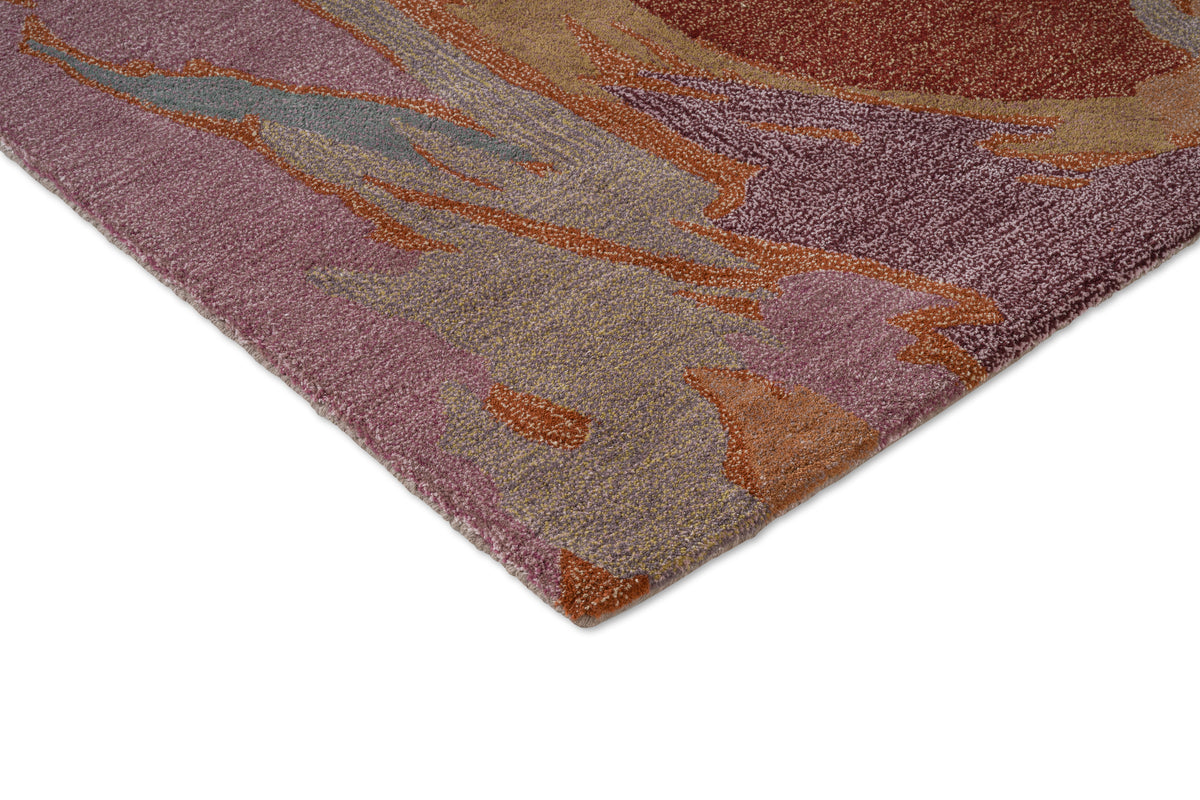 Vloerkleed Harlequin Saltillo Rosewood 144600 – detailfoto