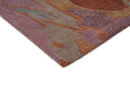 Vloerkleed Harlequin Saltillo Rosewood 144600 – detailfoto
