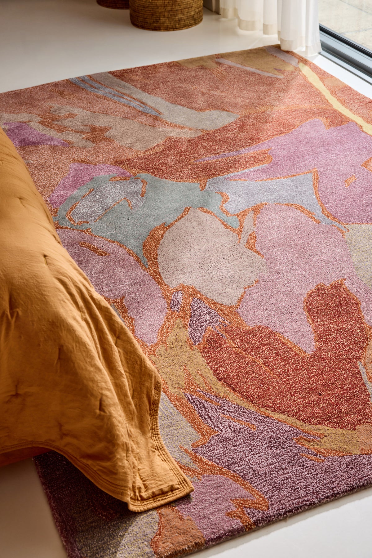 Vloerkleed Harlequin Saltillo Rosewood 144600 – sfeerfoto