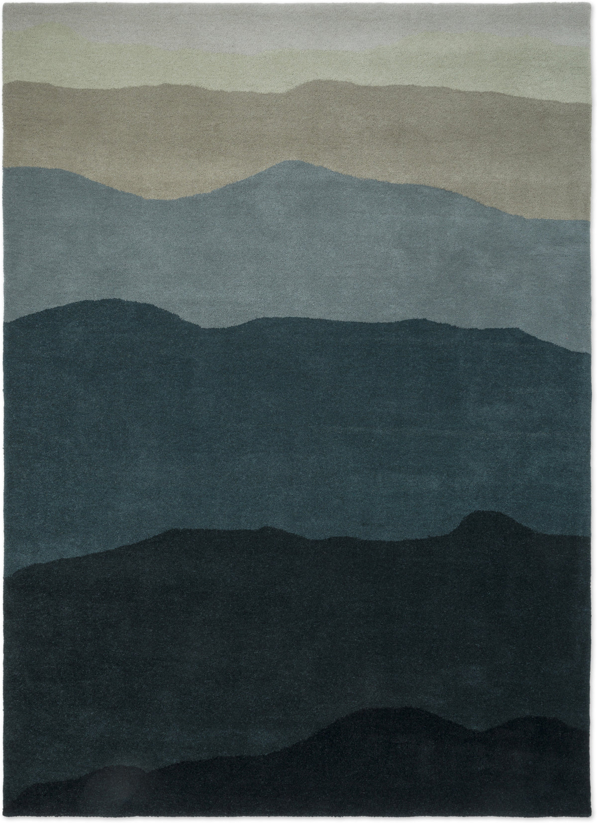 Vloerkleed Harlequin Sedimentary Midnight 141005 – bovenaanzicht
